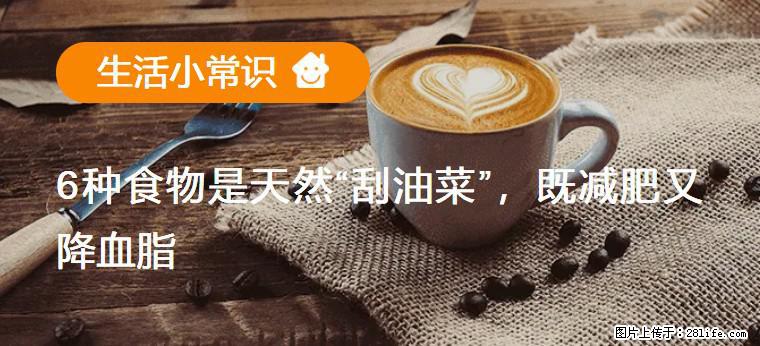 【生活小常识】6种食物是天然“刮油菜”，既减肥又降血脂 - 绵阳生活资讯 - 绵阳28生活网 mianyang.28life.net
